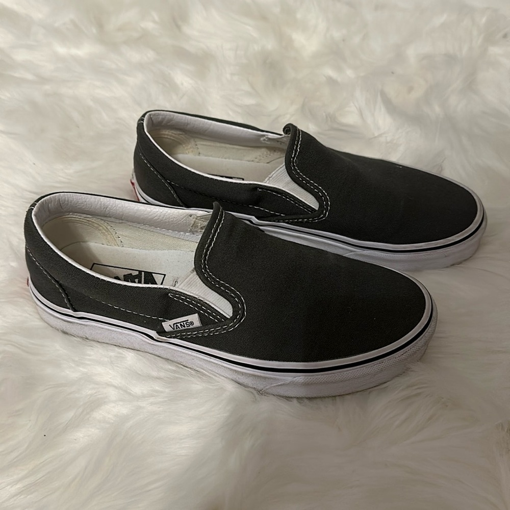 Gray Vans size 7 women